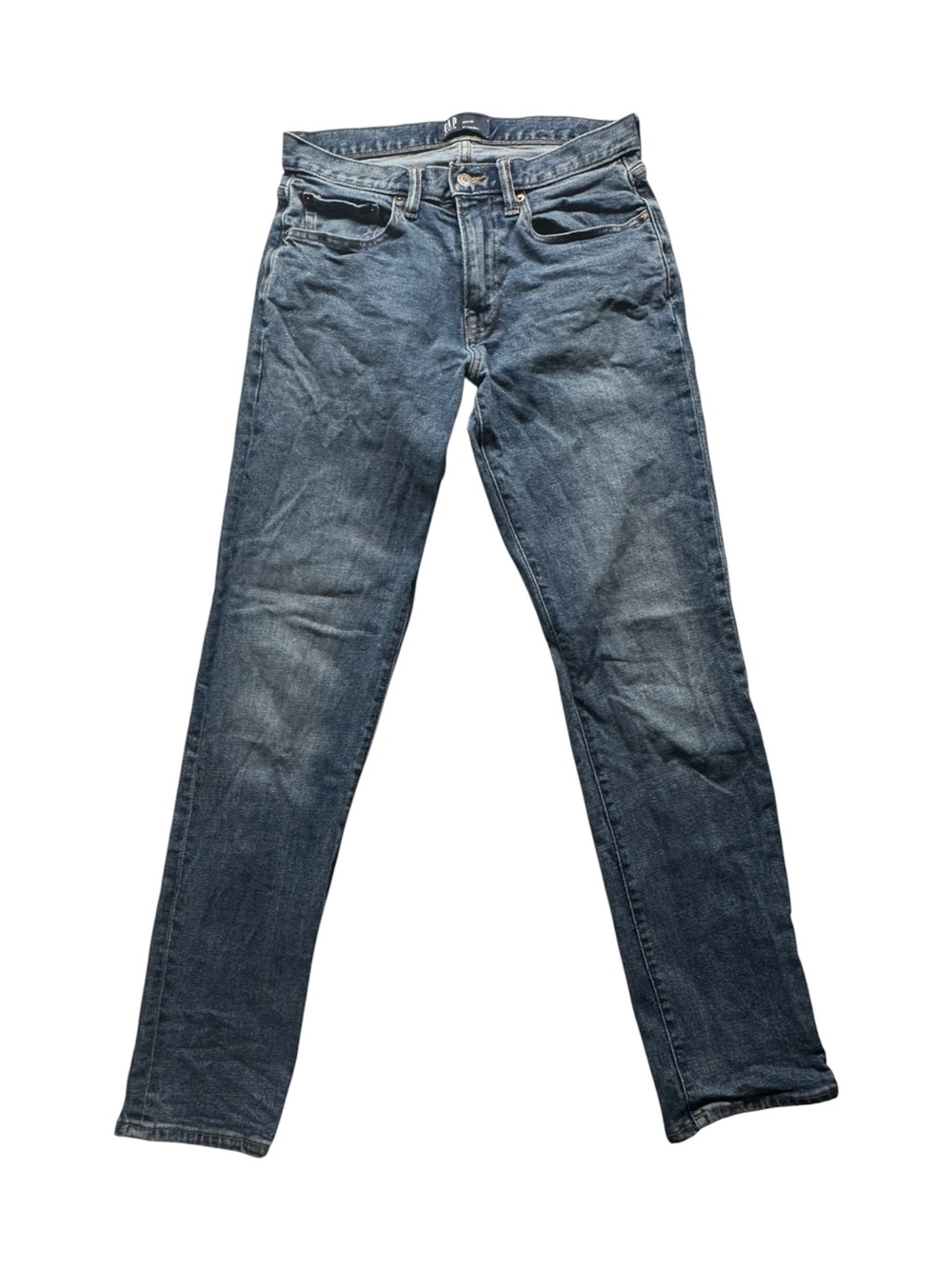GAP Denim Women’s Straight Leg Jeans Medium Wash 29x32